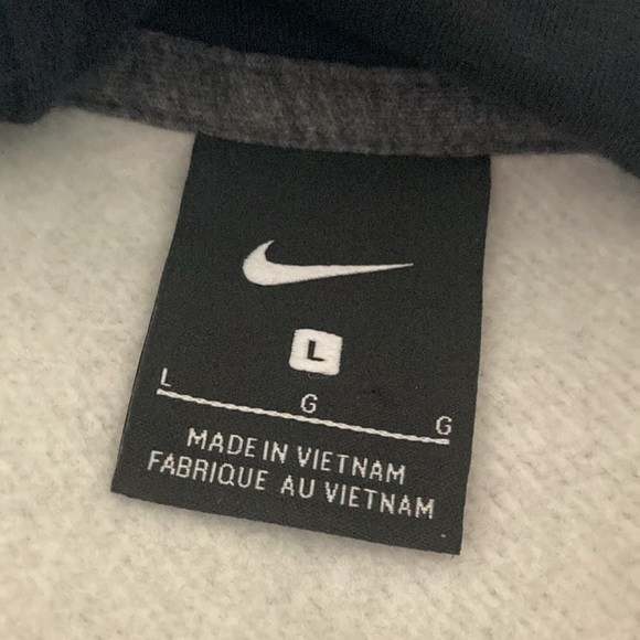 Nike Ohio State color lock hoodie large black & gray sweatshirt mens - Picture 3 of 11